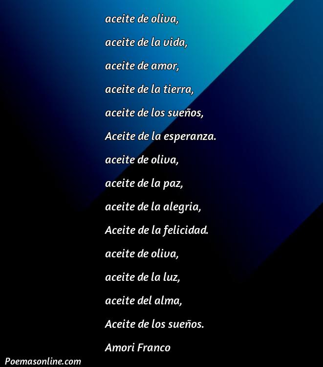Hermoso Poema sobre Aceite de Oliva, Cinco Poemas sobre Aceite de Oliva