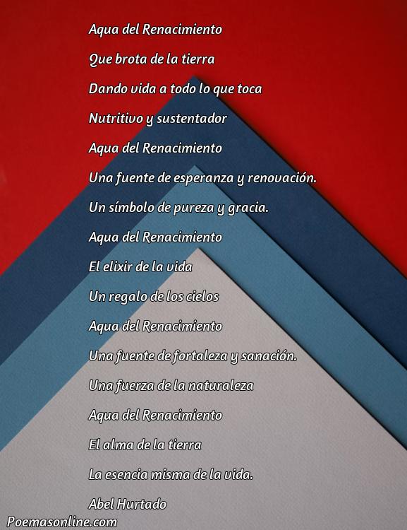 Mejor Poema sobre Agua de la Época Renacimiento Corto, 5 Poemas sobre Agua de la Época Renacimiento Corto