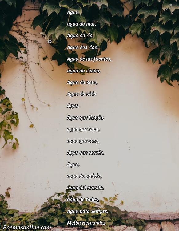 Reflexivo Poema sobre Agua en Gallego, Cinco Mejores Poemas sobre Agua en Gallego