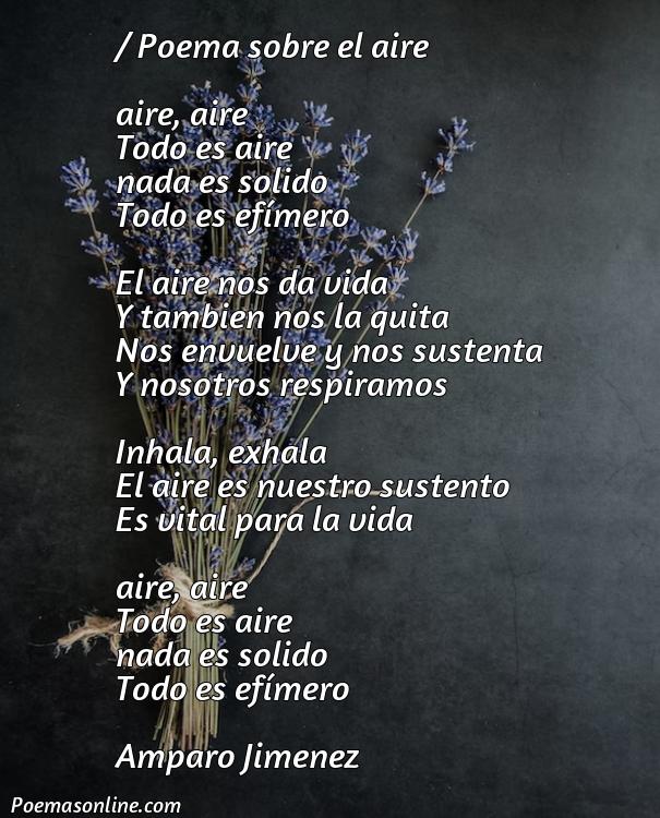 Inspirador Poema sobre Aire, Poemas sobre Aire
