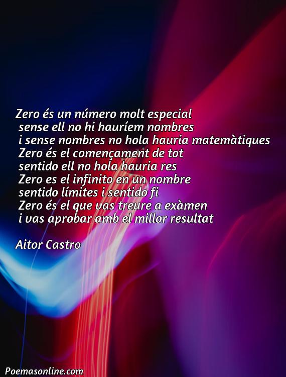 Excelente Poema sobre al Zero que Vas Treure a Exament, Cinco Poemas sobre al Zero que Vas Treure a Exament