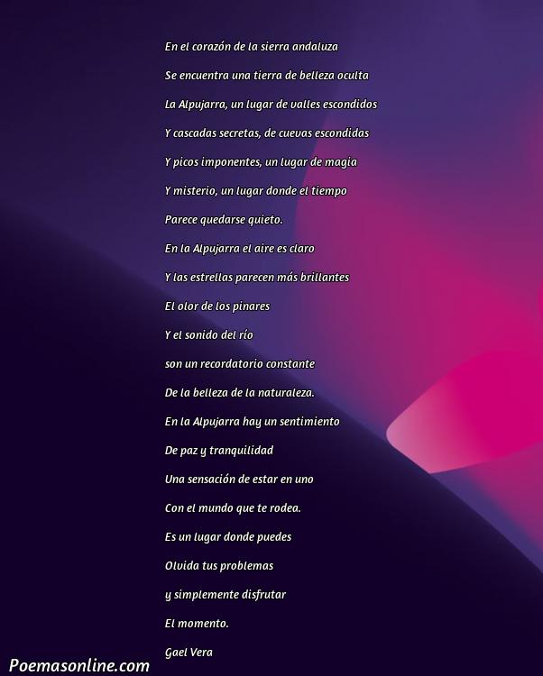 Excelente Poema sobre Alpujarra, 5 Mejores Poemas sobre Alpujarra