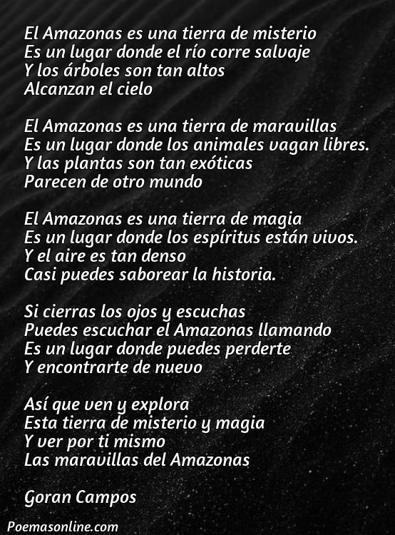 Reflexivo Poema sobre Amazonas, Cinco Mejores Poemas sobre Amazonas