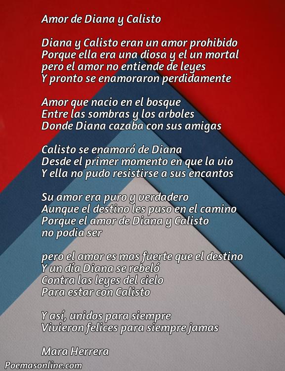 Lindo Poema sobre Amor de Diana y Calisto, Poemas sobre Amor de Diana y Calisto