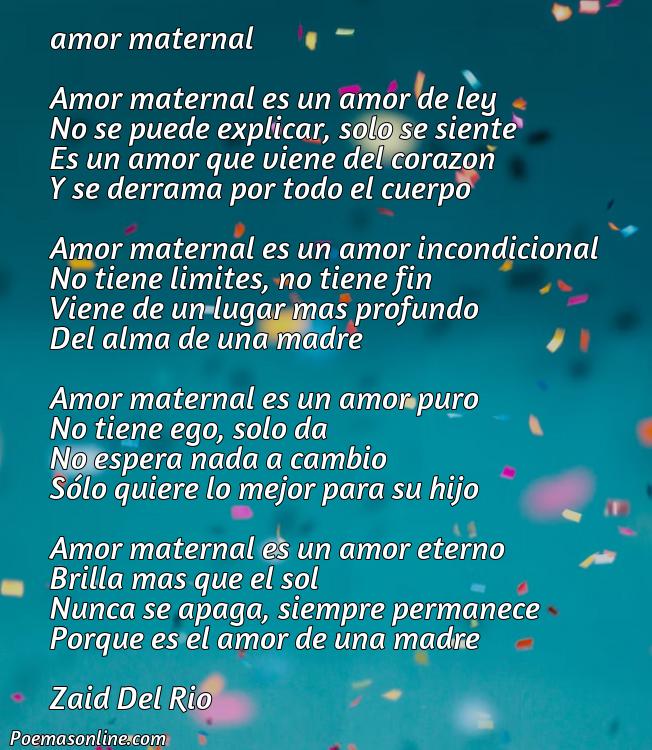 Excelente Poema sobre Amor Maternal, Poemas sobre Amor Maternal