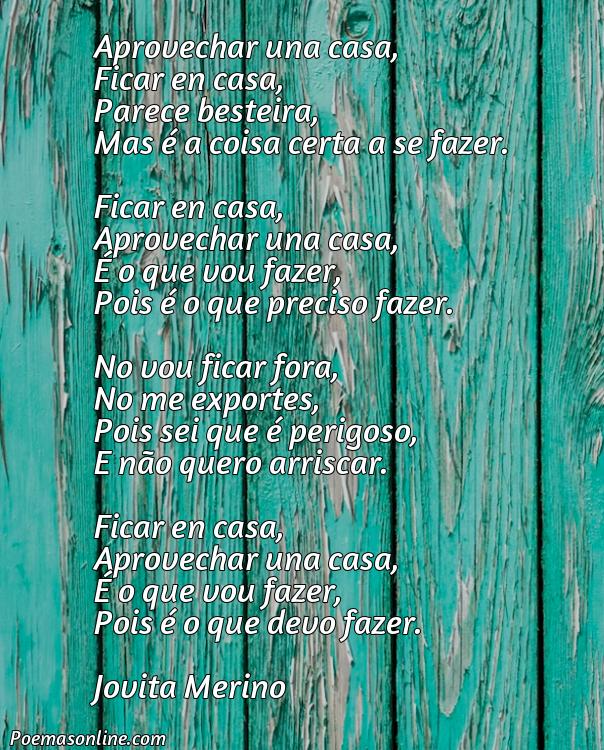 Hermoso Poema sobre Aproveitar a Casa, 5 Poemas sobre Aproveitar a Casa