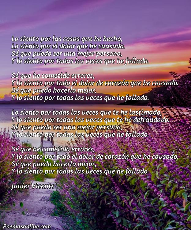 Lindo Poema sobre Arrepentimiento, Poemas sobre Arrepentimiento