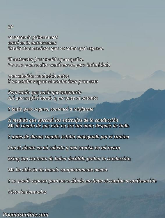 Corto Poema sobre Autoescuela, Poemas sobre Autoescuela