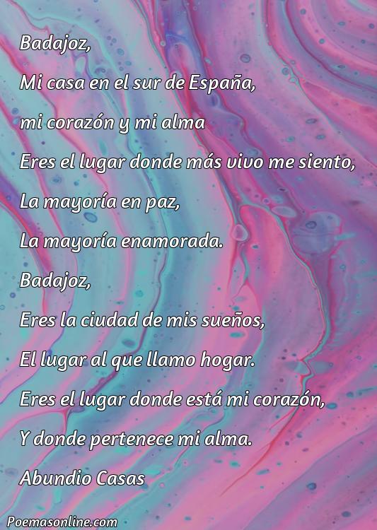Hermoso Poema sobre Badajoz Carolina Coronado, Cinco Poemas sobre Badajoz Carolina Coronado