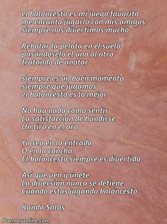 5 Poemas sobre Basquetbol