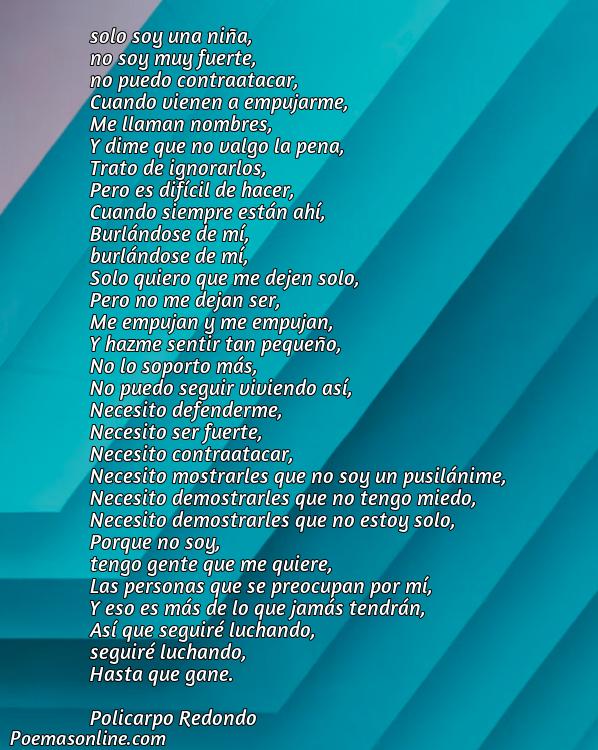 Excelente Poema sobre Bullying, Poemas sobre Bullying