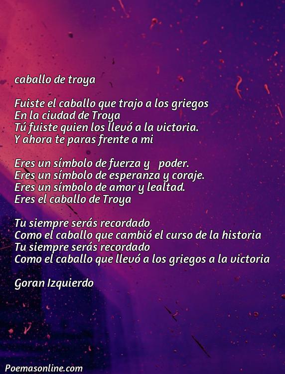 Lindo Poema sobre Caballo de Troya, 5 Mejores Poemas sobre Caballo de Troya