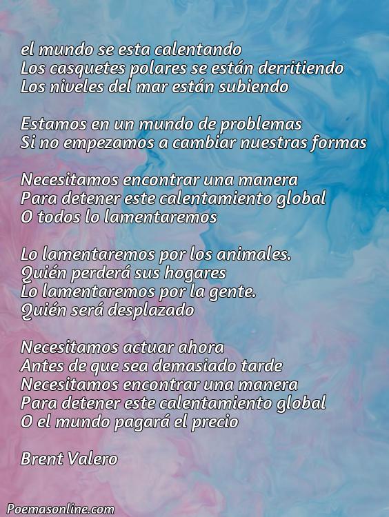 Excelente Poema sobre Calentamiento Global, Cinco Mejores Poemas sobre Calentamiento Global