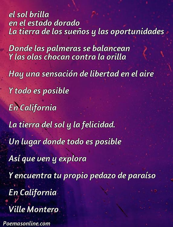 Corto Poema sobre California, Poemas sobre California