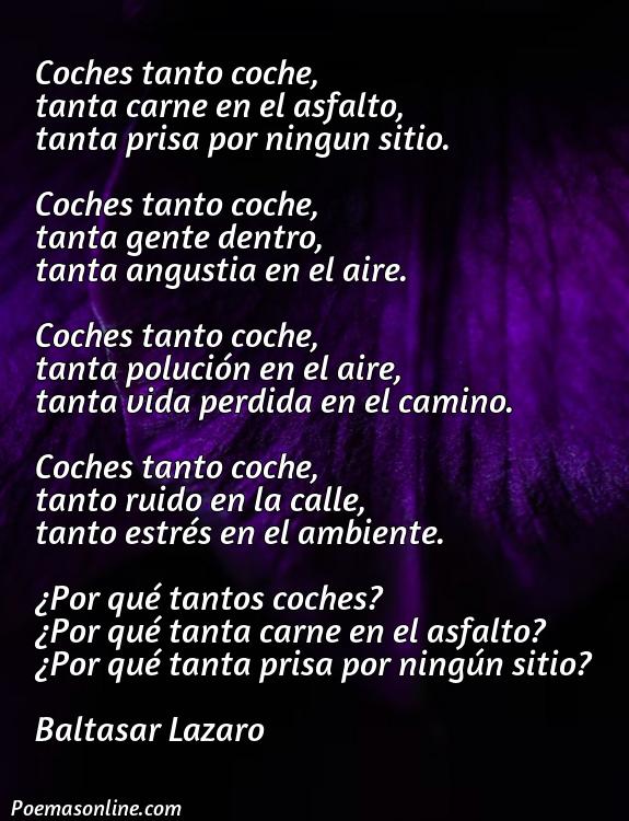 Hermoso Poema sobre Coches Tanto Coche, Cinco Poemas sobre Coches Tanto Coche