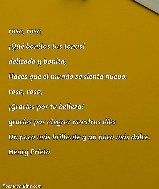 Reflexivo Poema sobre Color Rosa, Cinco Mejores Poemas sobre Color Rosa