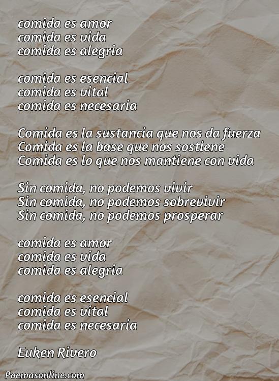 5 Mejores Poemas sobre Comida en Español