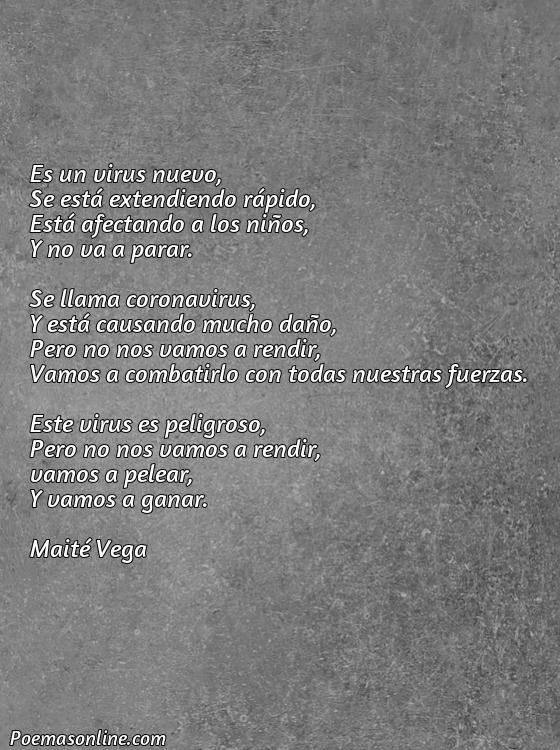 Lindo Poema sobre Coronavirus Infantil, Poemas sobre Coronavirus Infantil