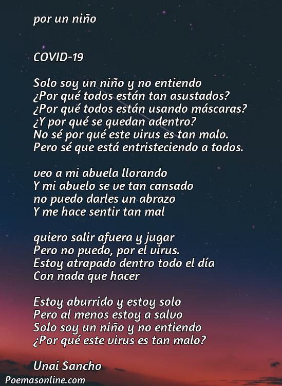 Lindo Poema sobre Covid 19 Escrito, Cinco Poemas sobre Covid 19 Escrito