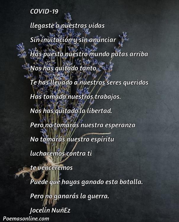 Excelente Poema sobre Covid19, 5 Poemas sobre Covid19