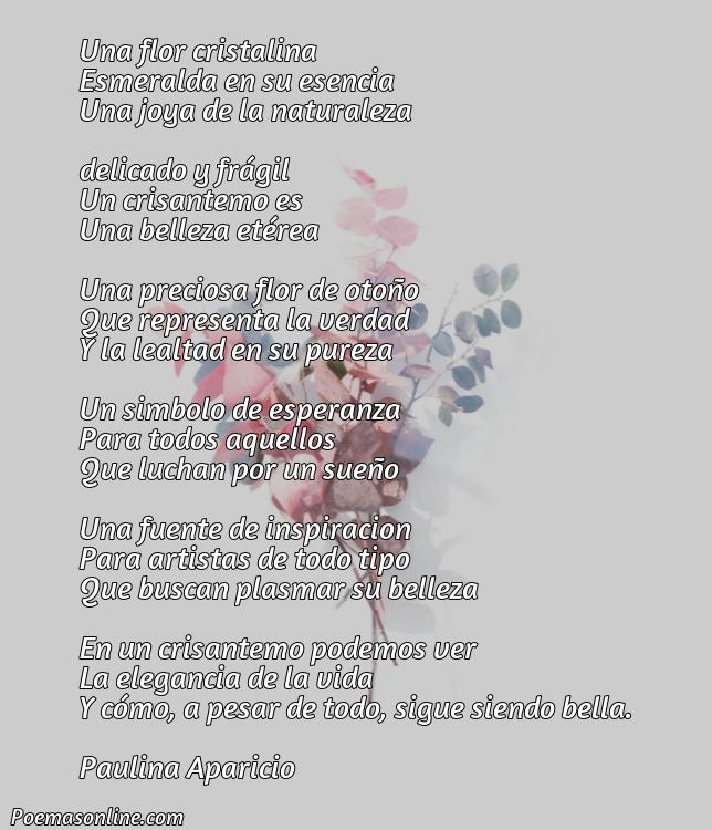 5 Poemas sobre Crisantemo