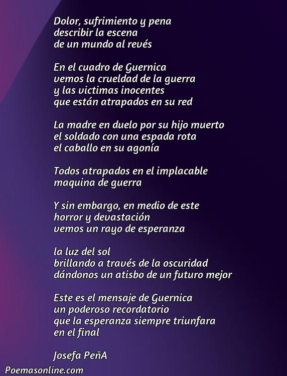 Inspirador Poema sobre Cuadro Guernica, Poemas sobre Cuadro Guernica