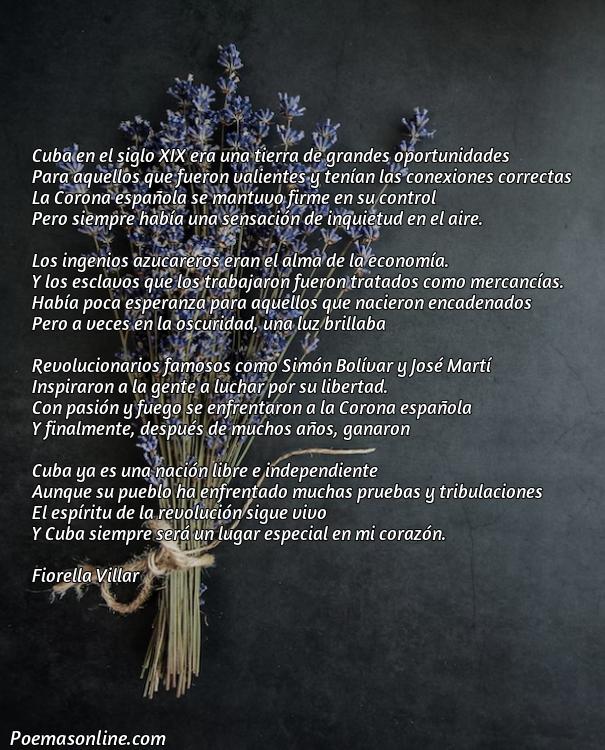 Mejor Poema sobre Cuba Siglo Xix, Cinco Poemas sobre Cuba Siglo Xix