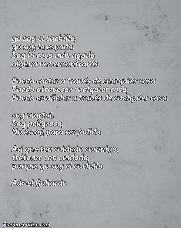 Corto Poema sobre Cuchillo, 5 Poemas sobre Cuchillo