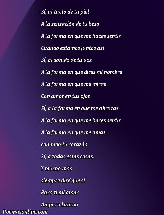 Excelente Poema sobre Decir Sí, Poemas sobre Decir Sí