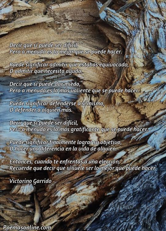 Lindo Poema sobre Decir Sí, 5 Mejores Poemas sobre Decir Sí