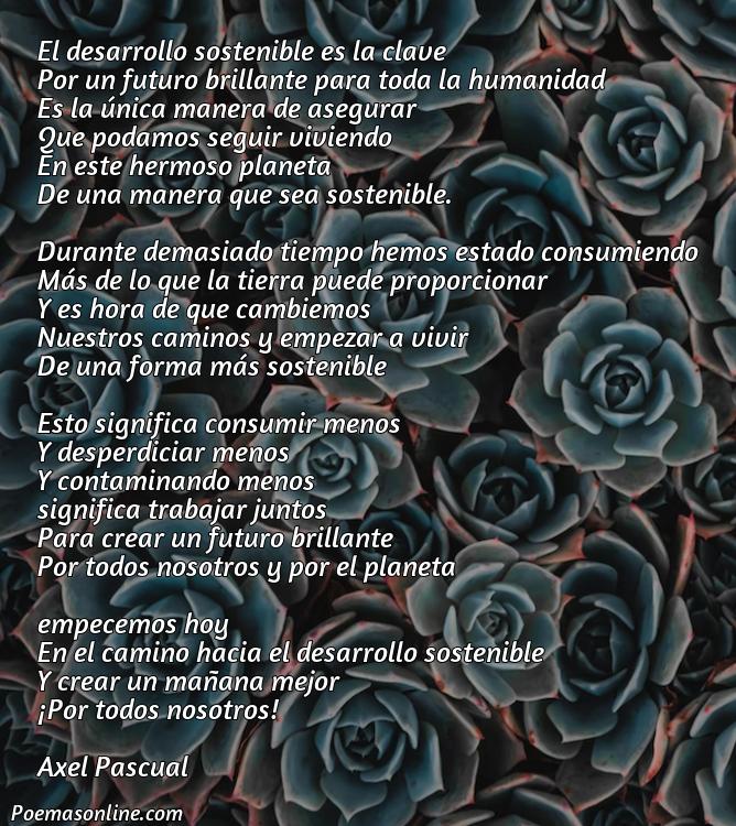 Inspirador Poema sobre Desarrollo Sustentable, Poemas sobre Desarrollo Sustentable