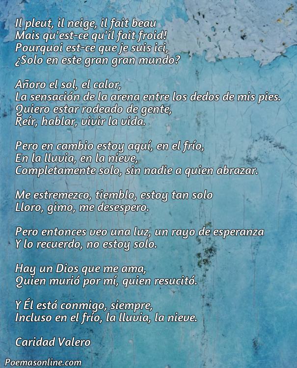 Mejor Poema sobre Días de Lluvia Sol Nieve en Francés, 5 Mejores Poemas sobre Días de Lluvia Sol Nieve en Francés