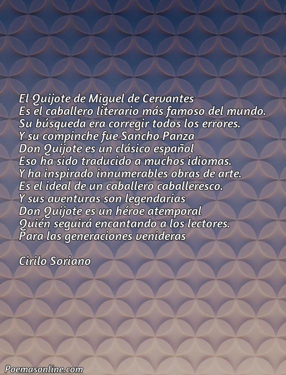 5 Mejores Poemas sobre Don Quijote