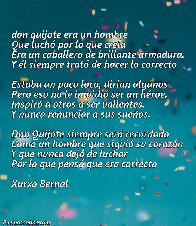 Corto Poema sobre Don Quijote, Poemas sobre Don Quijote