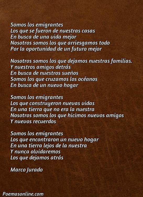 Lindo Poema sobre Emigrantes, Poemas sobre Emigrantes