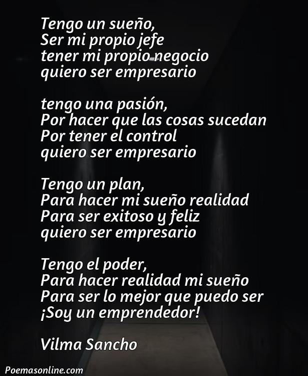 Reflexivo Poema sobre Emprendimiento, Cinco Poemas sobre Emprendimiento