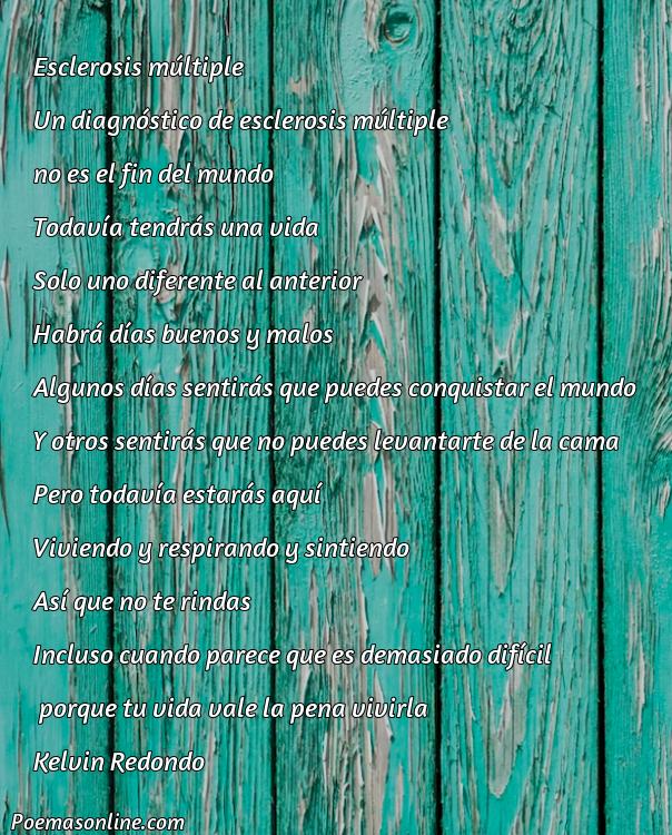 Reflexivo Poema sobre Esclerosis Múltiple, Poemas sobre Esclerosis Múltiple