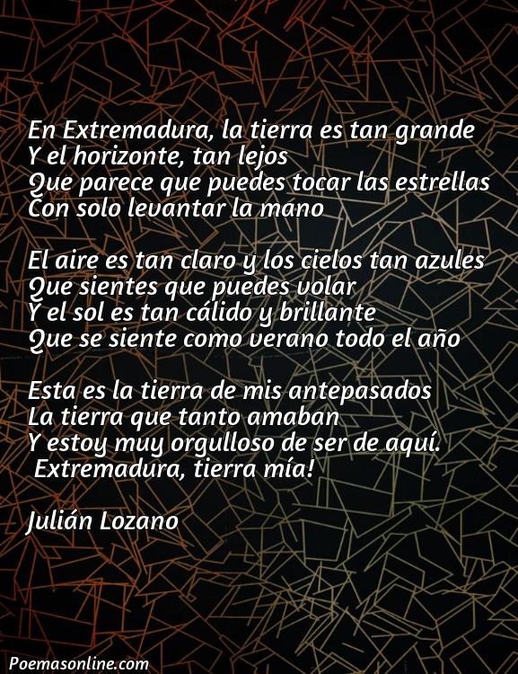 Mejor Poema sobre Extremadura, Poemas sobre Extremadura