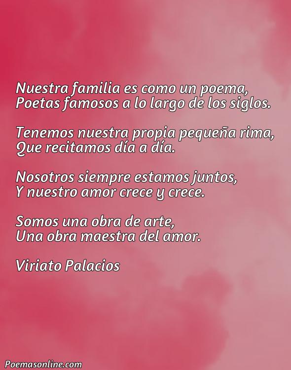 Mejor Poema sobre Familia Poetas Famosos, Cinco Poemas sobre Familia Poetas Famosos