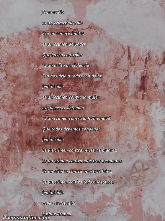 Reflexivo Poema sobre Feminicidio, Poemas sobre Feminicidio