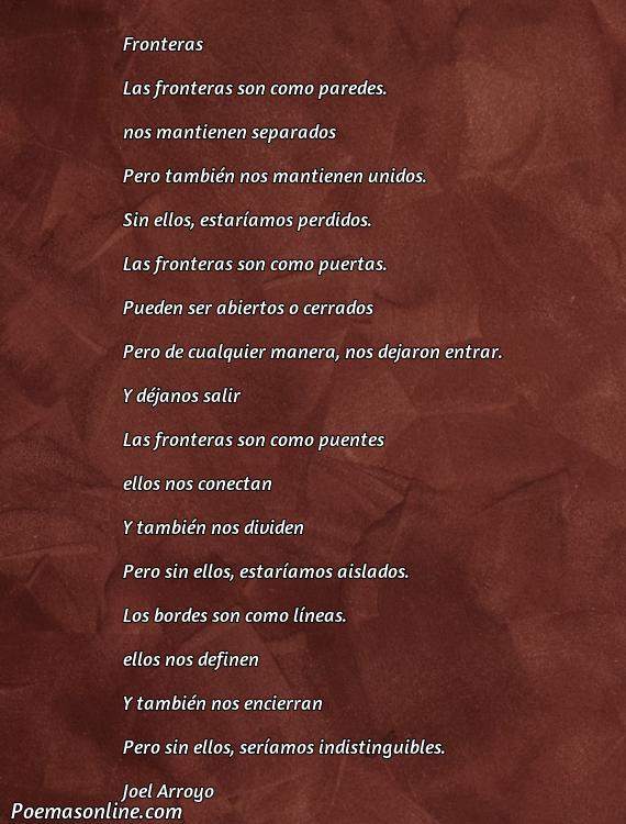 Mejor Poema sobre Fronteras, Cinco Mejores Poemas sobre Fronteras