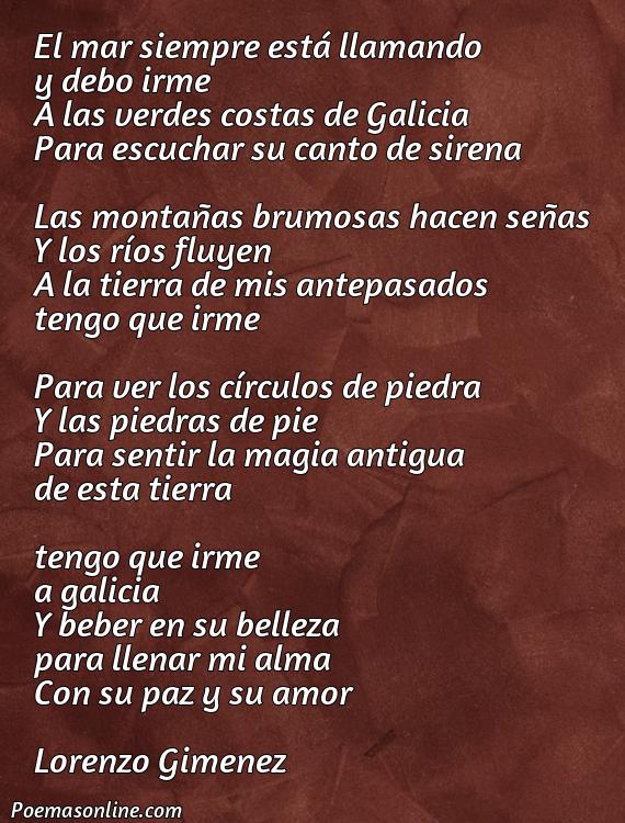 Lindo Poema sobre Galicia, Cinco Poemas sobre Galicia