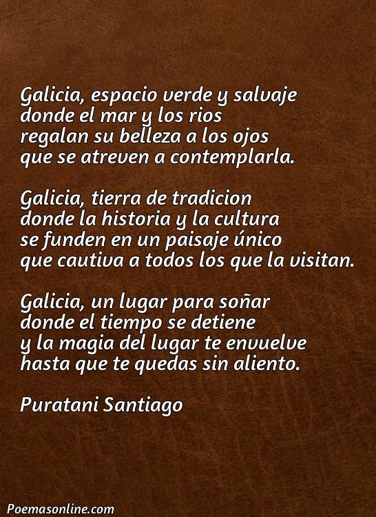 Corto Poema sobre Galicia en Castellano, Cinco Poemas sobre Galicia en Castellano