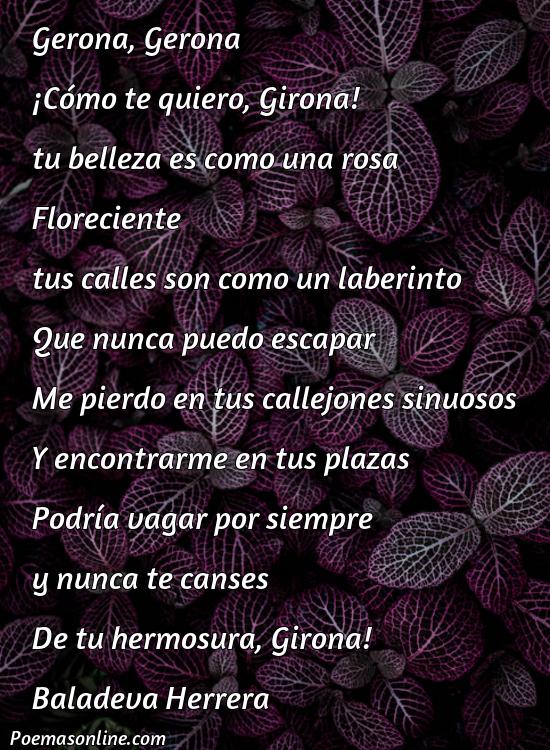 Reflexivo Poema sobre Girona, Cinco Poemas sobre Girona