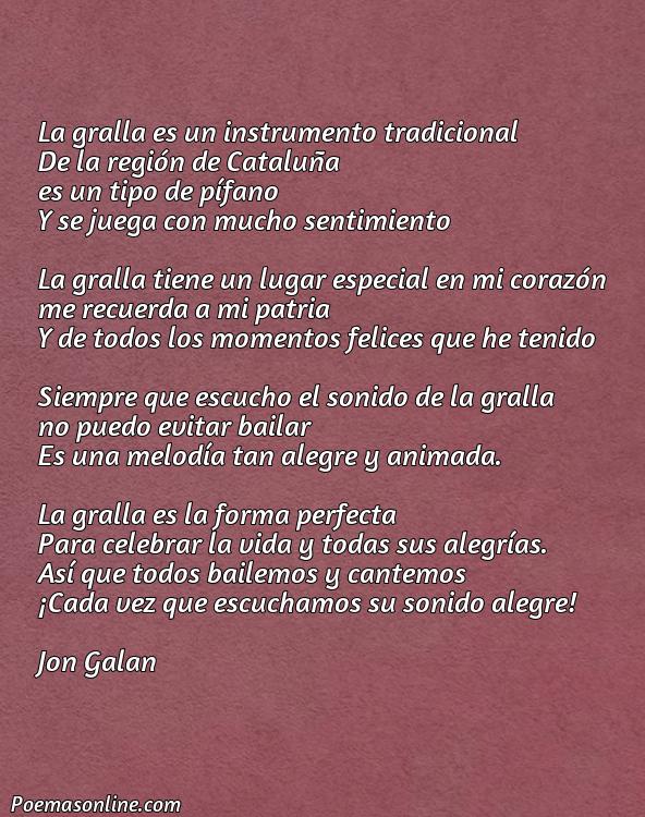 Excelente Poema sobre Gralla, 5 Poemas sobre Gralla