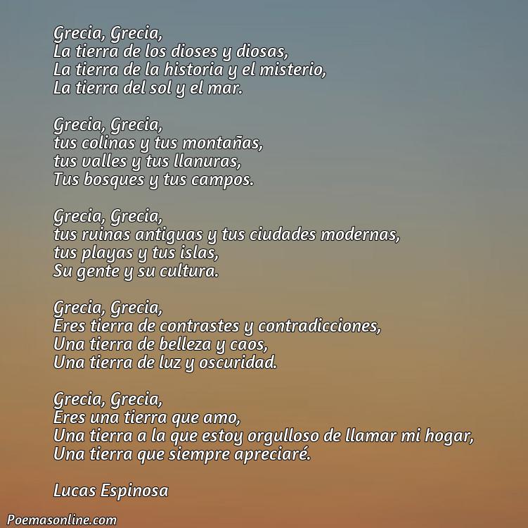 Hermoso Poema sobre Grecia, 5 Mejores Poemas sobre Grecia