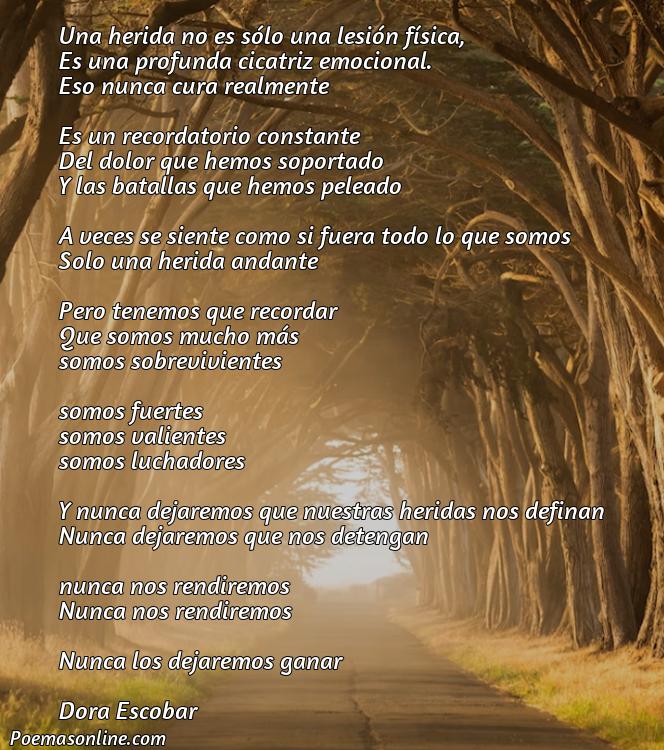 Mejor Poema sobre Herida, 5 Mejores Poemas sobre Herida