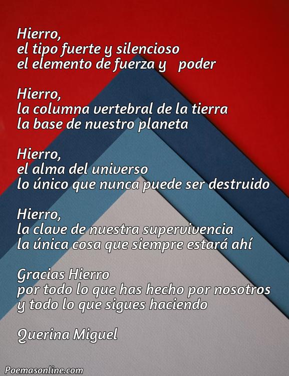 Hermoso Poema sobre Hierro, Cinco Poemas sobre Hierro