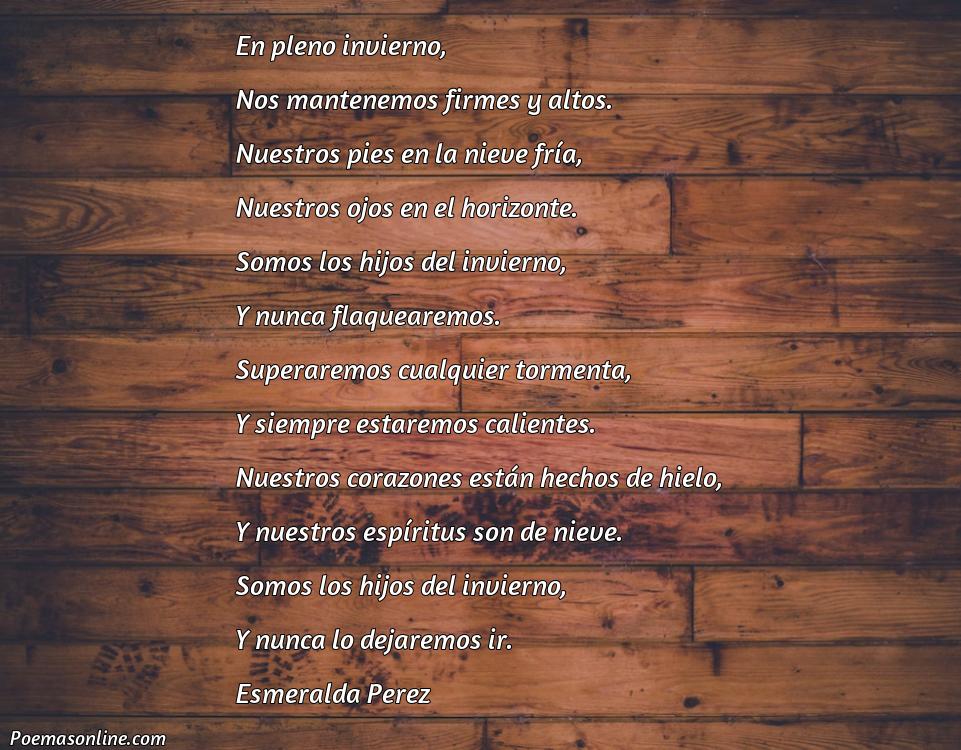 Excelente Poema sobre Invierno para Niños de 4 Años, Cinco Poemas sobre Invierno para Niños de 4 Años