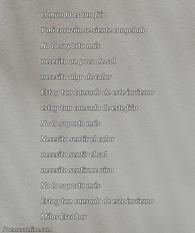 Reflexivo Poema sobre Invierno Vivaldi, Poemas sobre Invierno Vivaldi